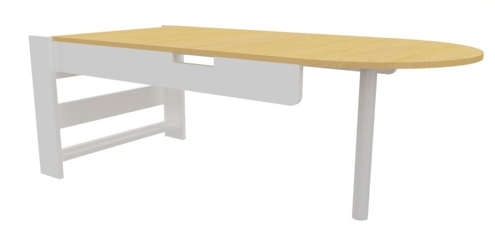 Mesa abatible a la pared