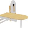 Mesa abatible a la pared