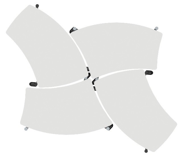 Mesa Shift+ Base convexa Mesa Shift+ Base convexa