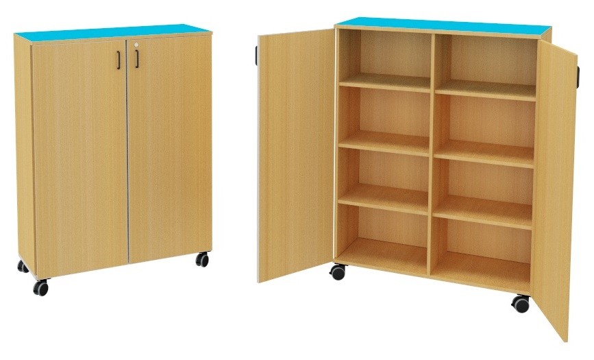 Armario 2 puertas altura 150 cm