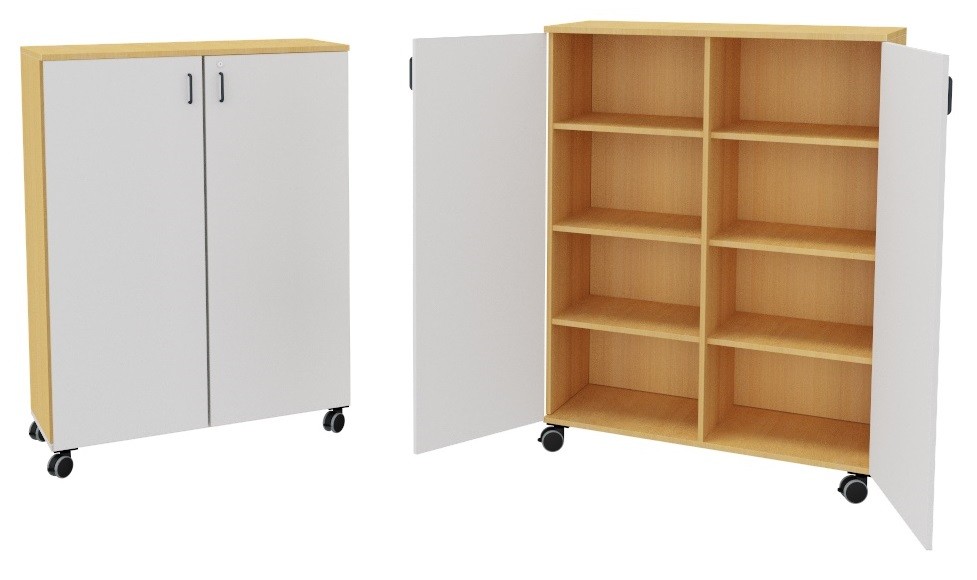 Armario 2 puertas altura 150 cm