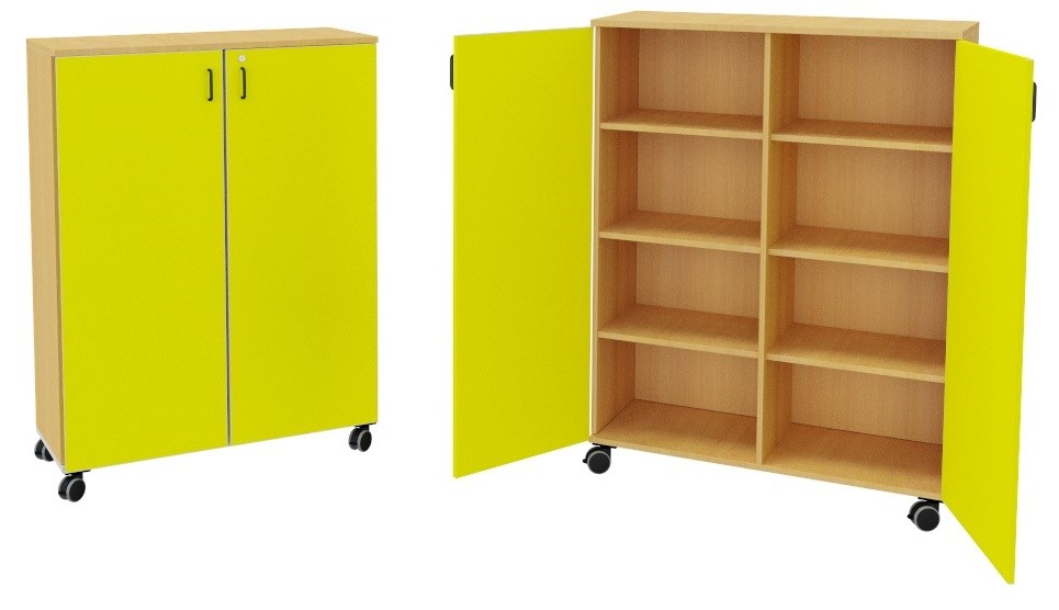 Armario 2 puertas altura 150 cm