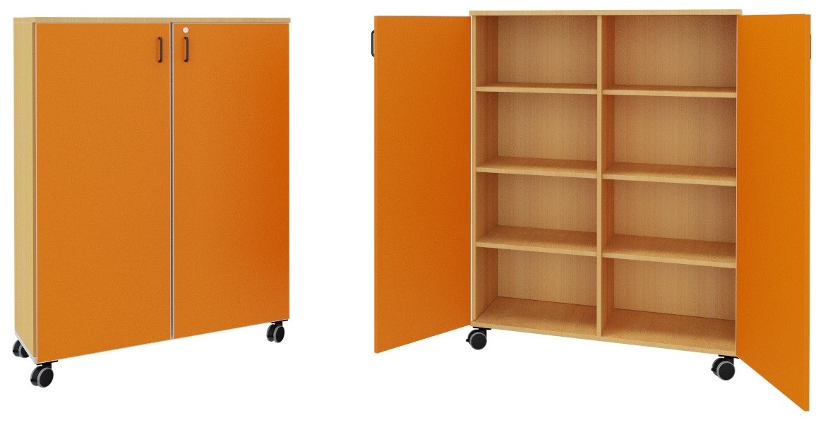 Armario 2 puertas altura 150 cm