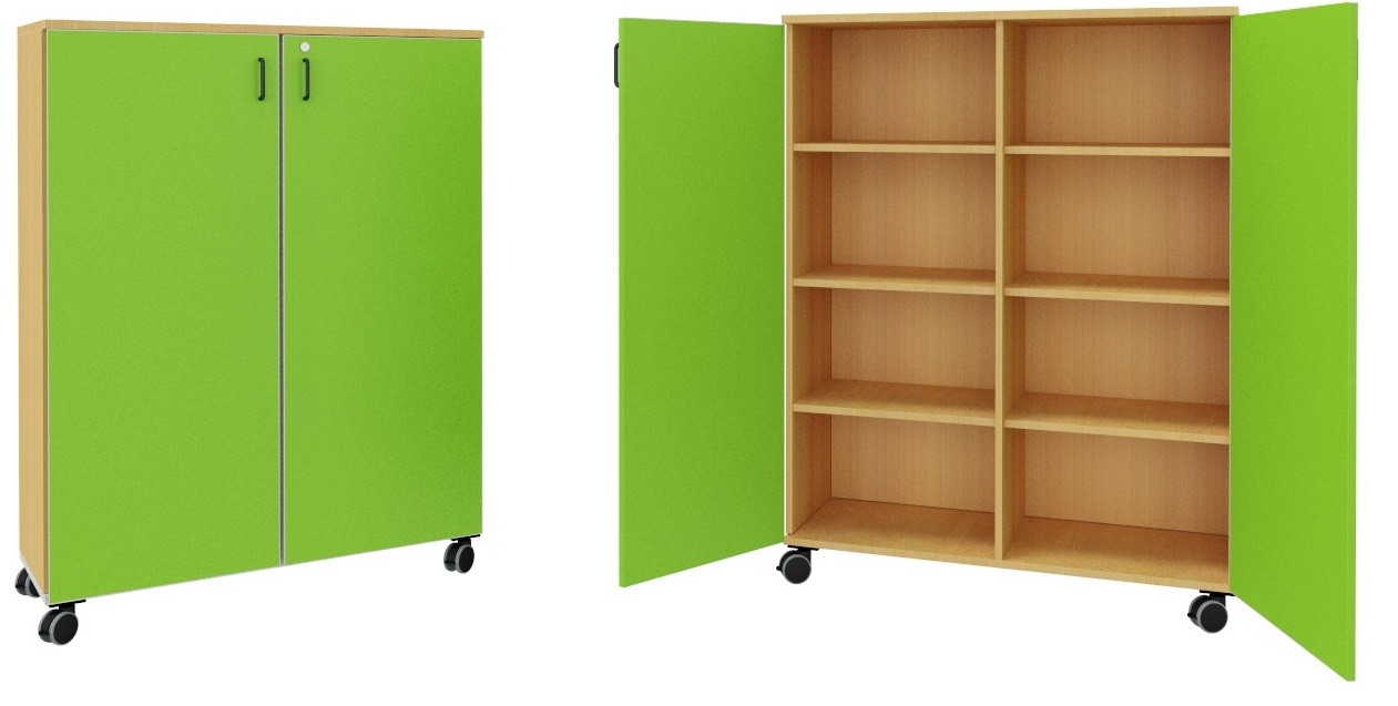 Armario 2 puertas altura 150 cm