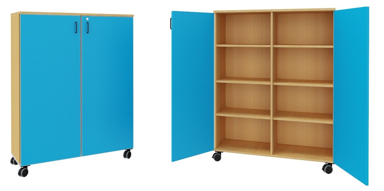 Armario 2 puertas altura 150 cm