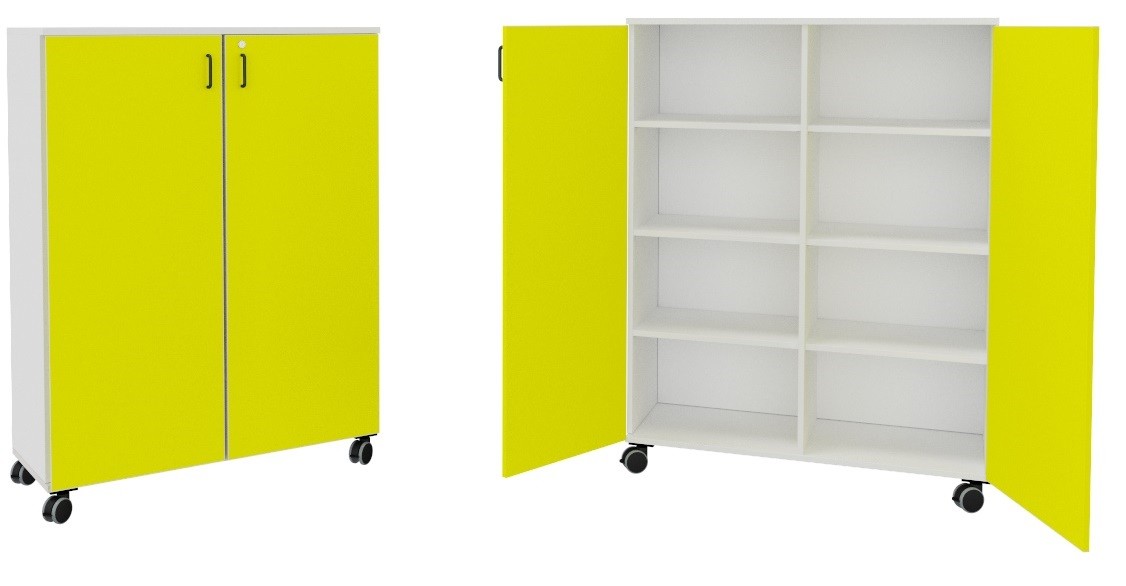 Armario 2 puertas altura 150 cm