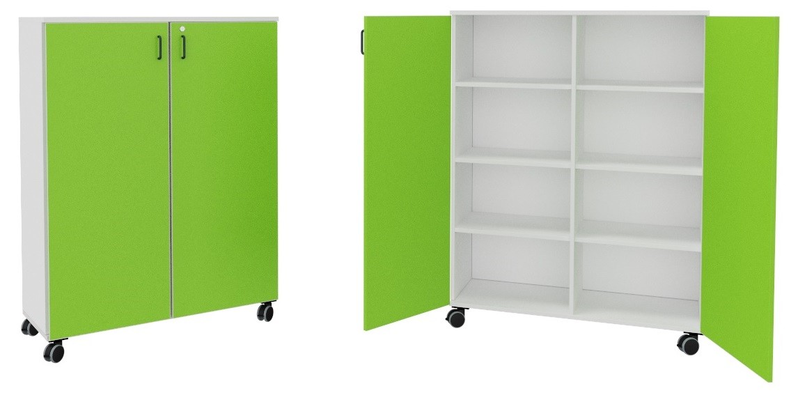 Armario 2 puertas altura 150 cm