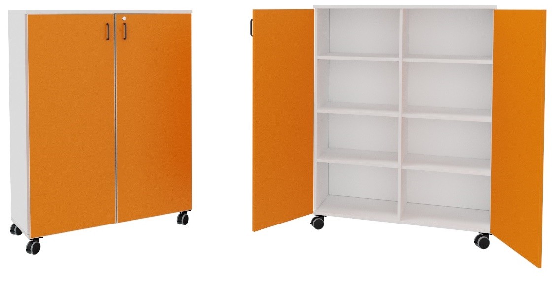 Armario 2 puertas altura 150 cm