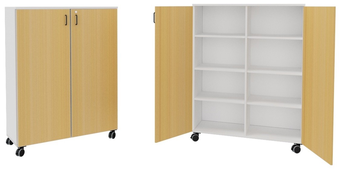 Armario 2 puertas altura 150 cm