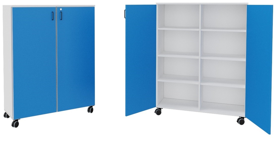 Armario 2 puertas altura 150 cm