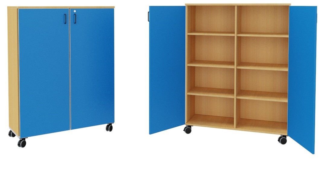 Armario 2 puertas altura 150 cm