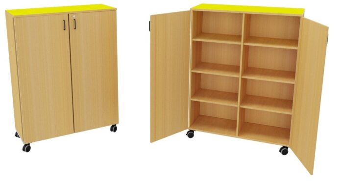 Armario 2 puertas altura 150 cm