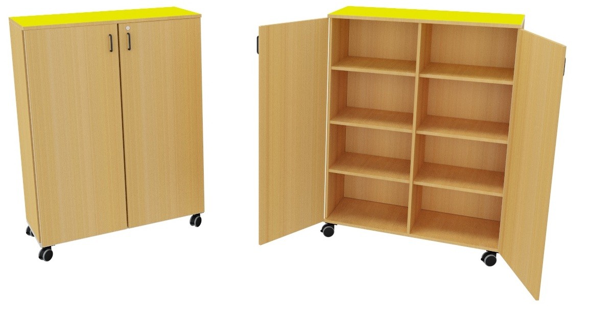 Armario 2 puertas altura 150 cm