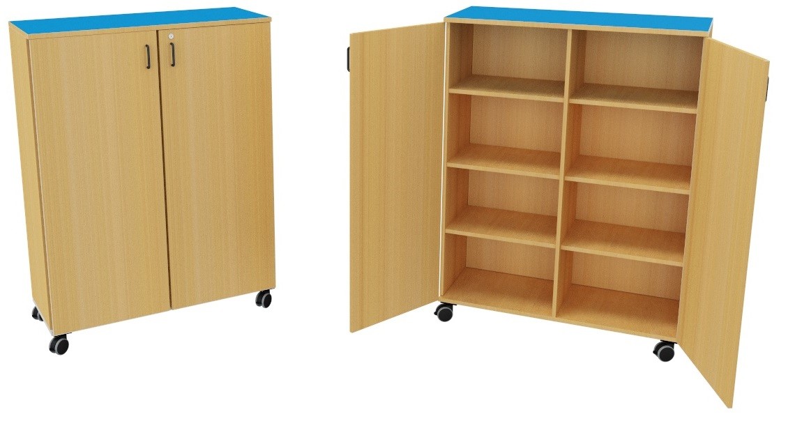 Armario 2 puertas altura 150 cm