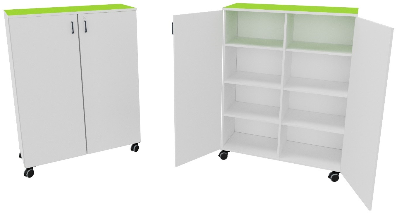 Armario 2 puertas altura 150 cm