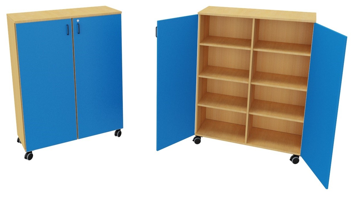 Armario 2 puertas altura 150 cm