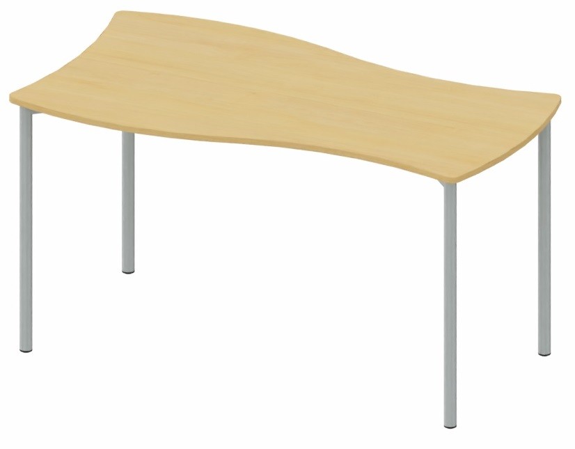 Mesa Shift+ Base de grupo con bastidor de 4 patas Mesa Shift+ Base de grupo con bastidor de 4 patas