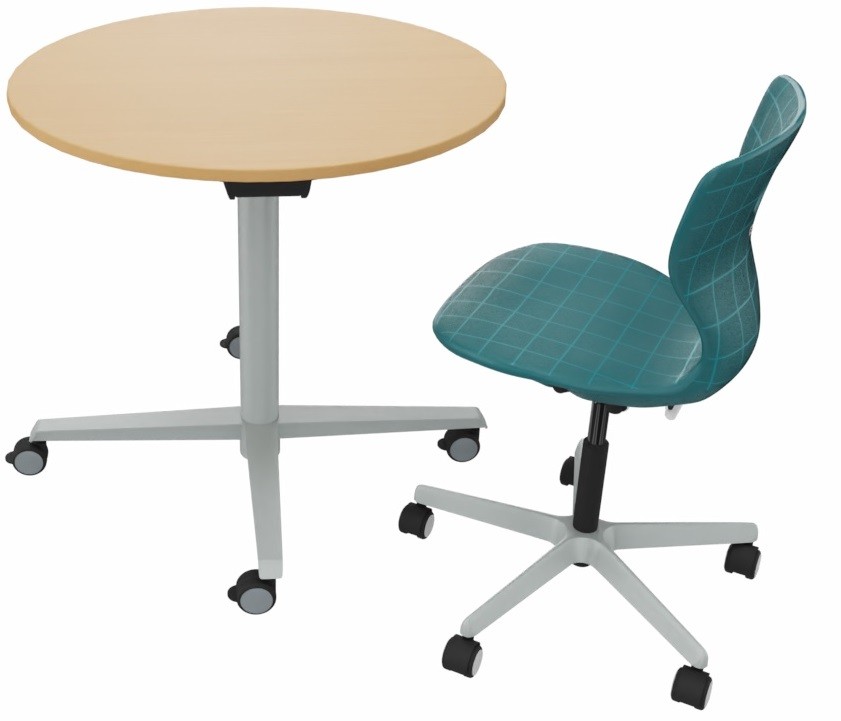 Mesa Rondo Lift REDONDA Ø100CM.