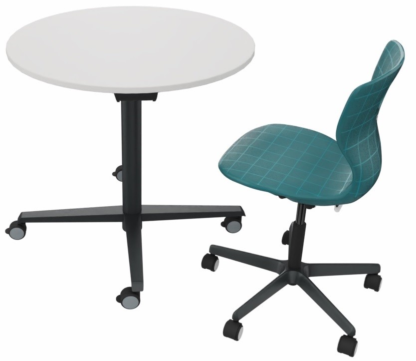 Mesa Rondo Lift REDONDA Ø100CM.