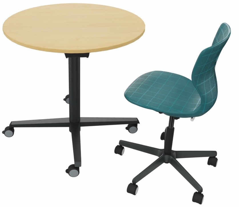 Mesa Rondo Lift REDONDA Ø100CM.