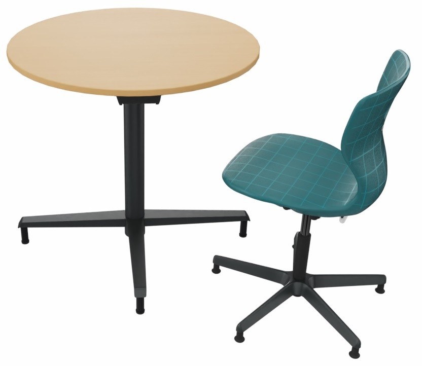 Mesa Rondo Lift REDONDA Ø100CM.