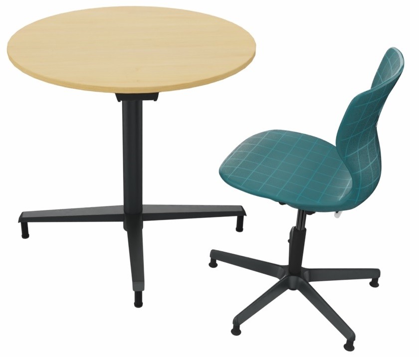 Mesa Rondo Lift REDONDA Ø100CM.