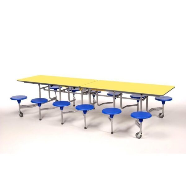 Mesa plegable 12 taburetes