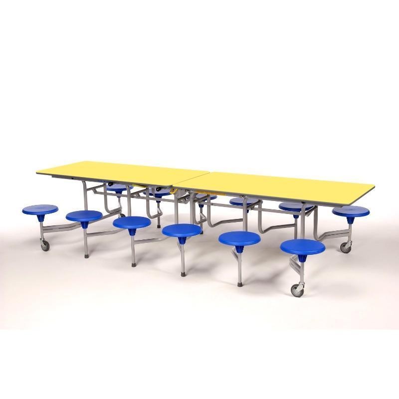 Mesa plegable 12 taburetes