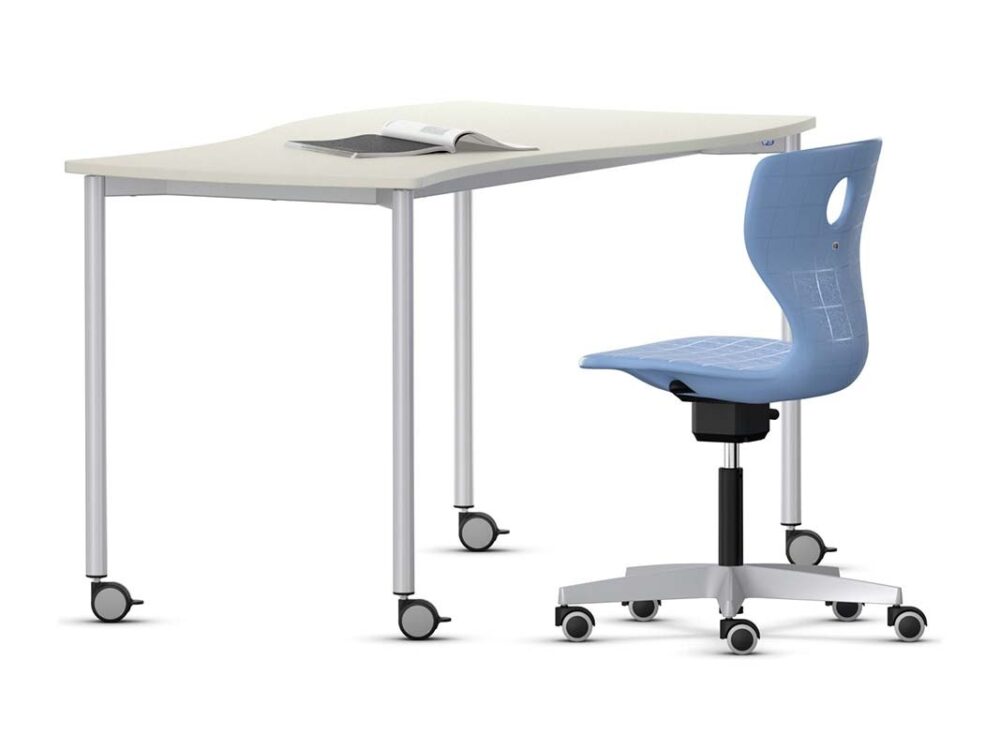 Mesa Shift+ Base de grupo con bastidor de 4 patas