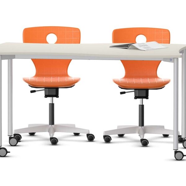 Mesa Shift+ Base de grupo con bastidor de 4 patas