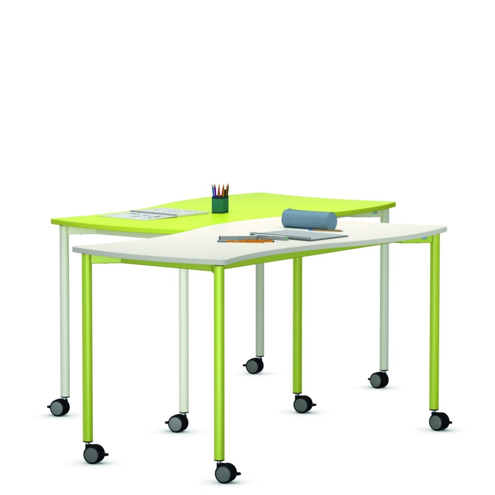 Mesa Shift+ Base de grupo con bastidor de 4 patas