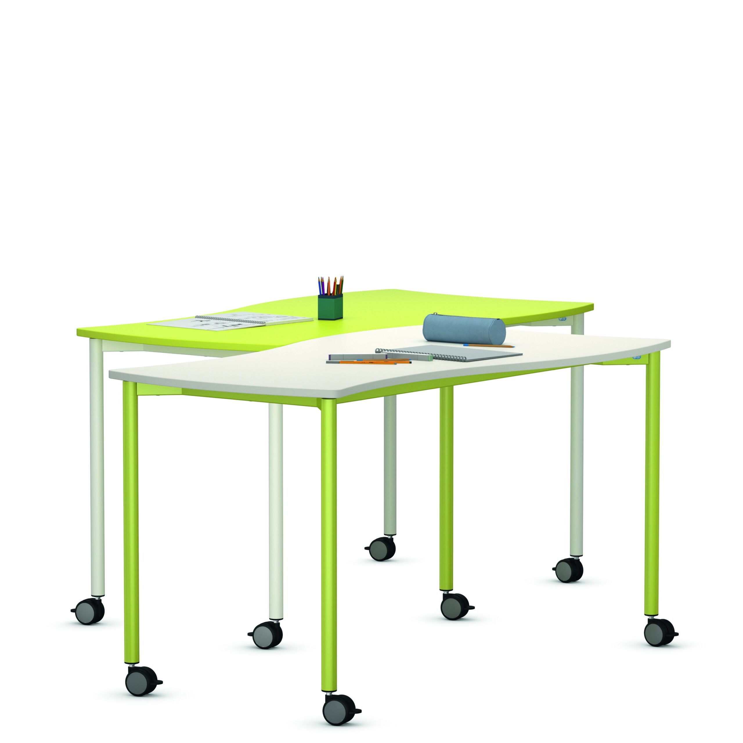 Mesa Shift+ Base de grupo con bastidor de 4 patas Mesa Shift+ Base de grupo con bastidor de 4 patas