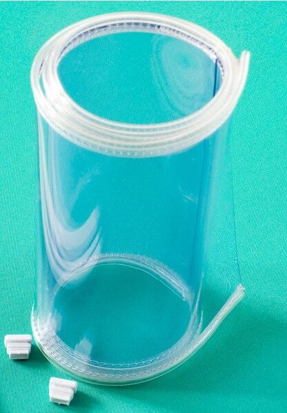 Protege dedos transparente