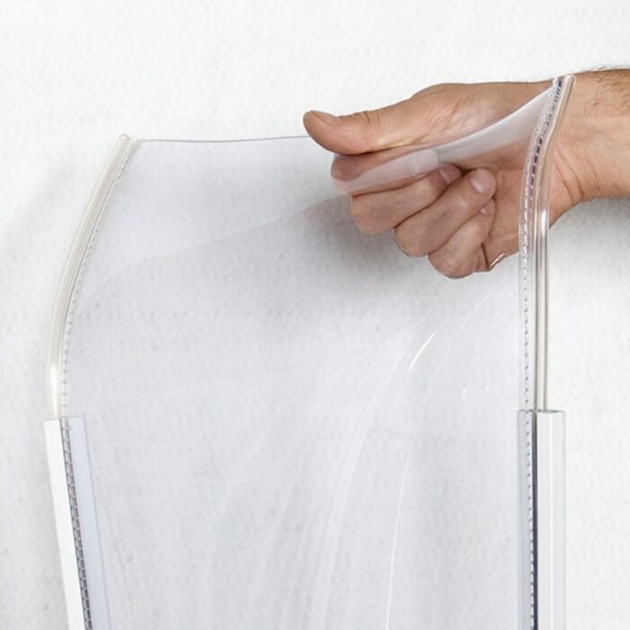 Protege dedos transparente