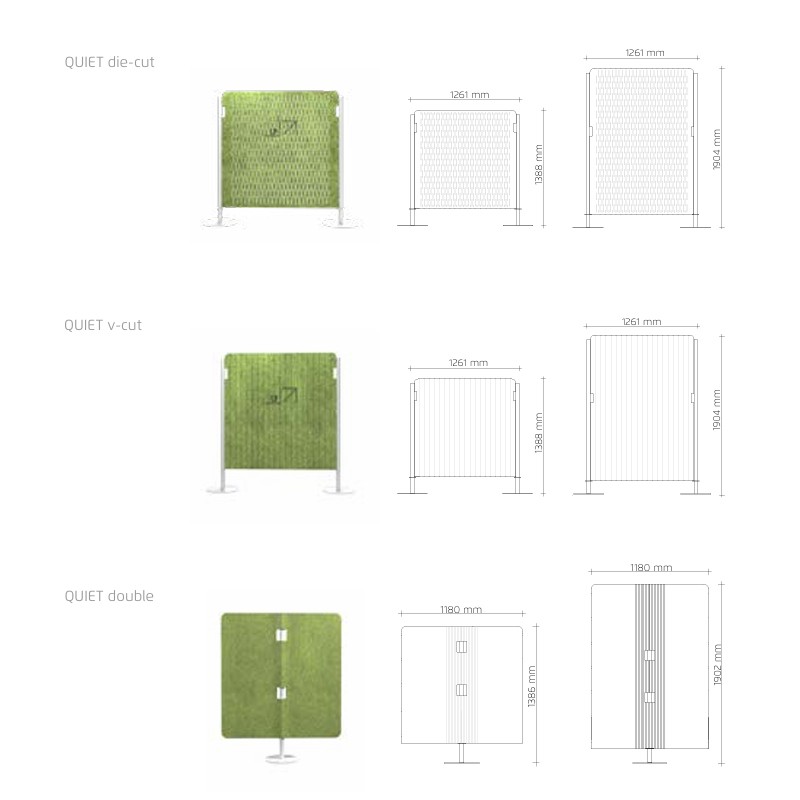 Panel Divisor Acústico Quiet