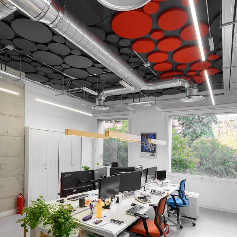 Panel Acústico Pack de Círculos