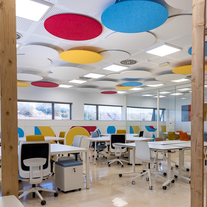 Panel Acústico Pack de Círculos