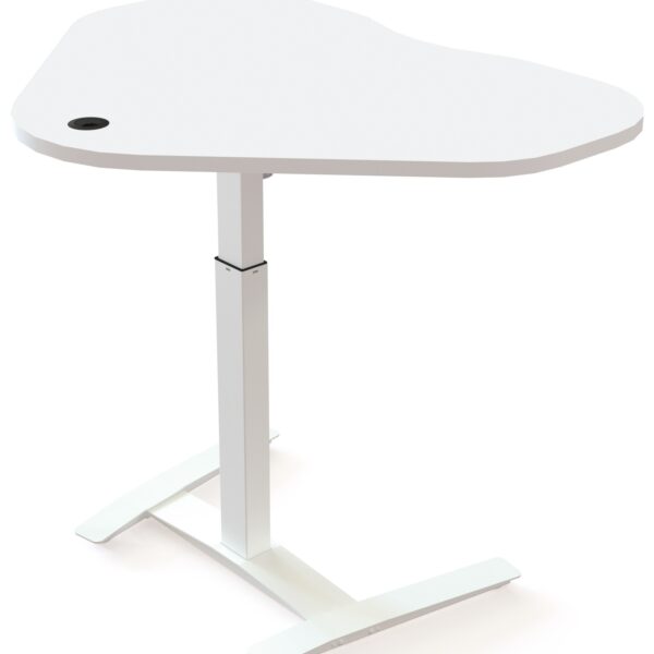 Mesa elevable para aulas y espacios de trabajo modernos. Ergonomía y flexibilidad para educación, oficina y gaming