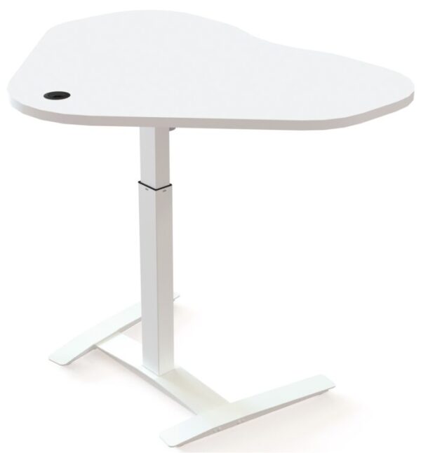 Mesa elevable para aulas y espacios de trabajo modernos. Ergonomía y flexibilidad para educación, oficina y gaming