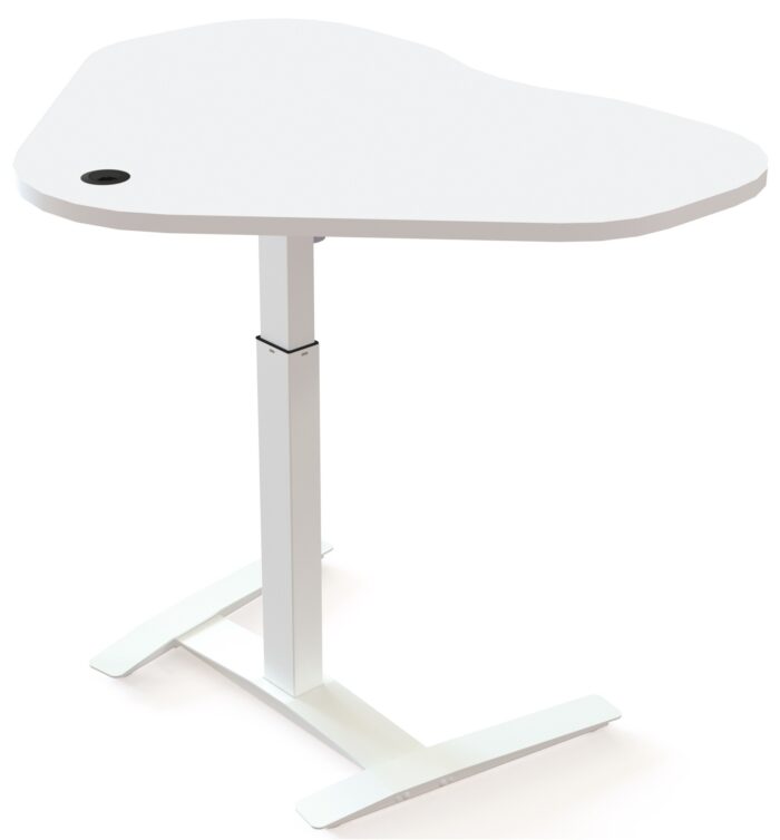 Mesa elevable para aulas y espacios de trabajo modernos. Ergonomía y flexibilidad para educación, oficina y gaming