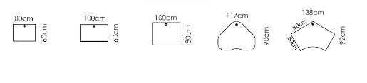 Mesa Elevable Eléctrica 501-9 7W080 117