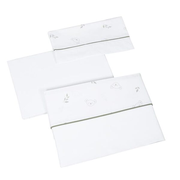 Juego de sábanas Green Life 120×60 (3 PIEZAS)