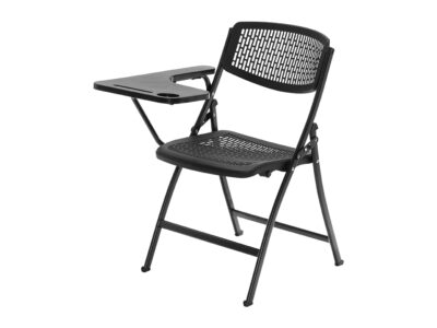 Silla Plegable SEÚL con pala color Negro