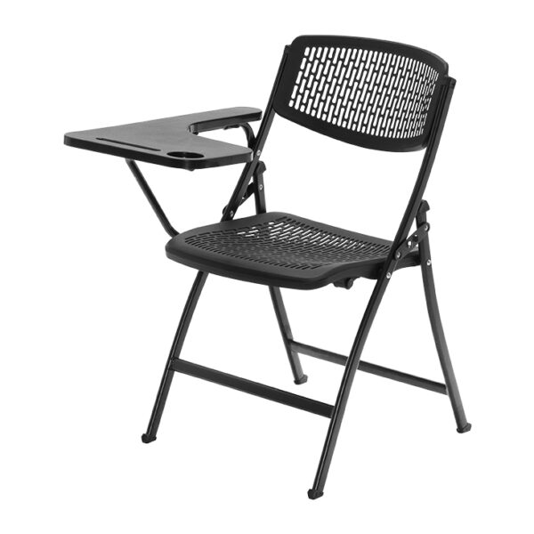 Silla Plegable SEÚL con pala color Negro