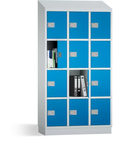 Taquilla  - 3 columnas - 12 huecos - 1950x1075x500 mm (AlxAnxPr)