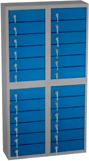 Caja fuerte colgante 1120x600x200 mm (AlxAnxPr) - 2 columnas - 24 huecos