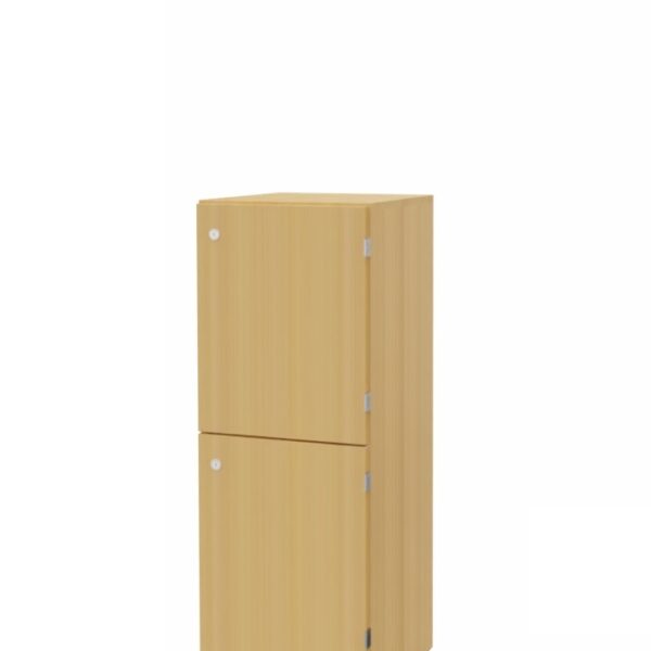 Taquilla de melamina 1Columna/2Huecos