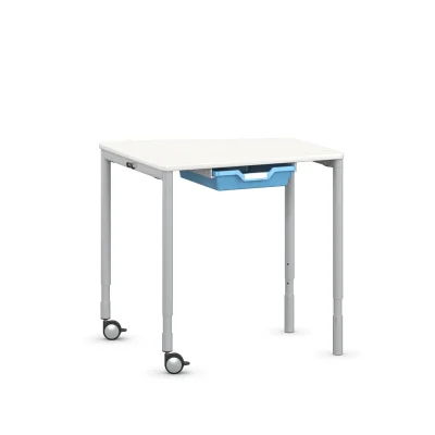 Tano Mesa poligonal asimétrica apilable, AnxPr 80x66/43cm