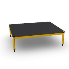 Plataforma Mesa-Banco Shift+ Up – Rectangular
