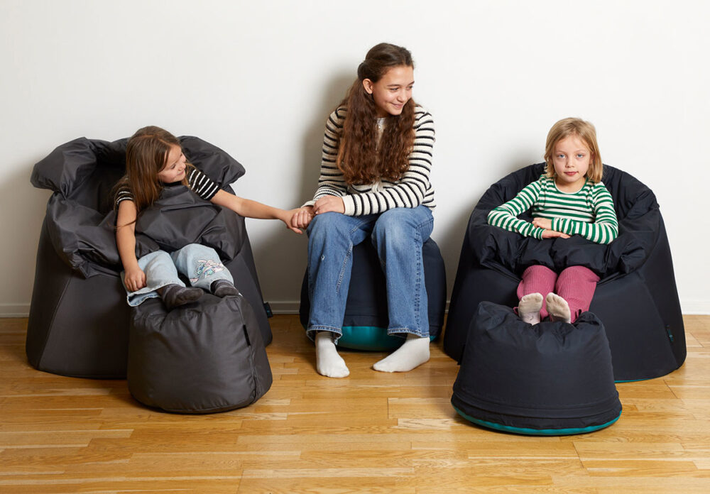 Sillón Puff Protac Sensit, necesidades especiales, autismo, TEA, TDAH, mejora de la propiocepción y la inquietud motora